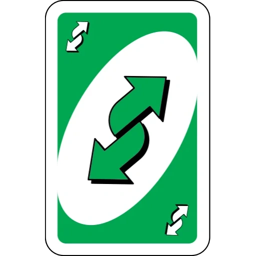 carte d'uno, inversion de la carte uno, uno reverse card, uno vert inversé, carte inversée uno