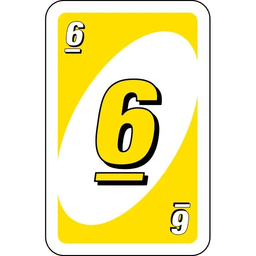 carta uno, mappa uno, uno giallo, cartellino giallo, cartellino giallo