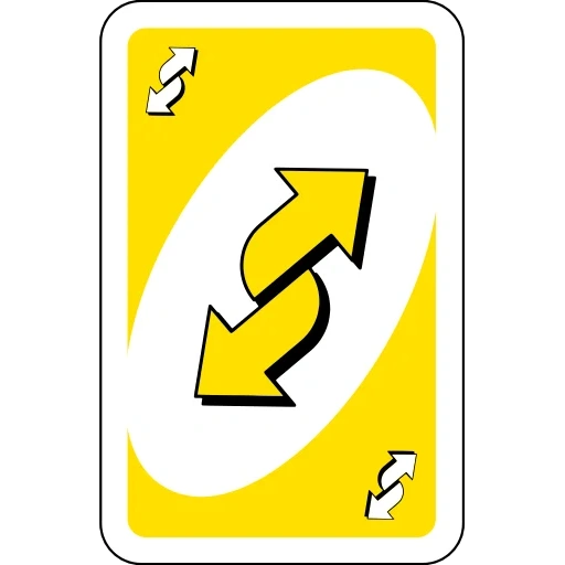 carte d'uno, unoka, inversion de la carte uno, carton jaune uno, nno inverse cards