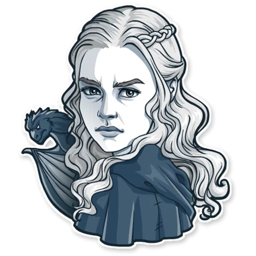 game of thrones, daenerys game of thrones, daenerys targaryen art, schizzo hermione granger, game of thrones daenerys targarien