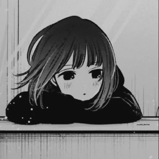 imagen, ideas de anime, manga de anime, el anime es triste, dibujos de anime tristeza