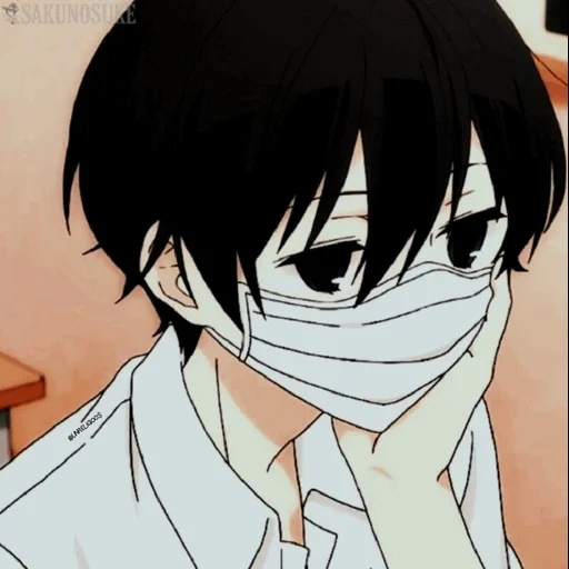éternellement paresseux tanaka dans le masque, éternellement paresseux tanaka, beaux garçons anime, personnages anime, dessin
