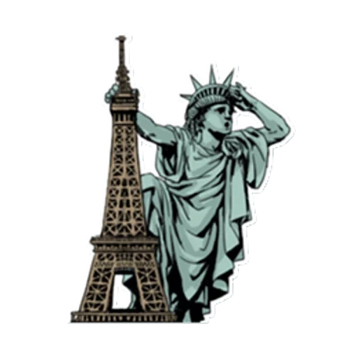 statua della libertà, statua della libertà parigi, eiffel statua della libertà, statua della libertà new york