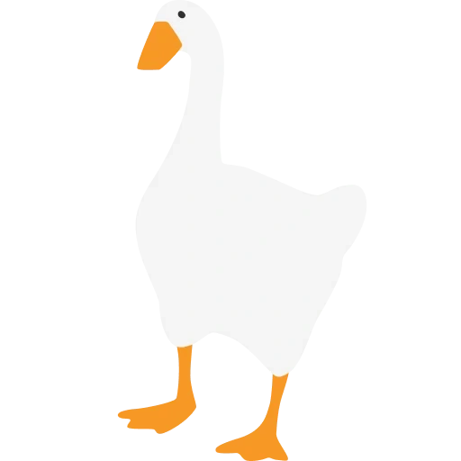 canard, goose, duck duck, contour en forme d'oie, oies domestiques
