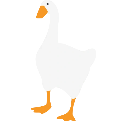 ente, gans, ente ente, gänsekontur, wohnung gans