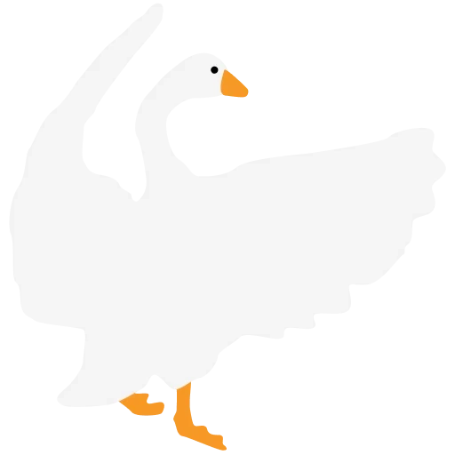 canard, goose, duck duck, canard blanc, l'oie dans le jeu untitled goose