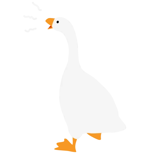angsa, game angsa, angsa putih, angsa putih besar, game goose untitled goose