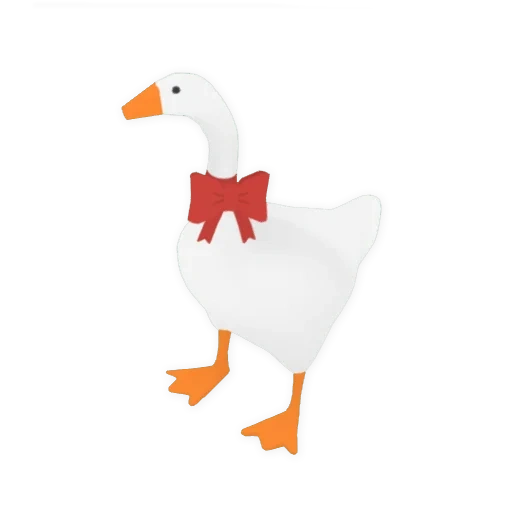 goose, goose joyeuse, oie tubulaire, oies domestiques, l'oie dans le jeu untitled goose