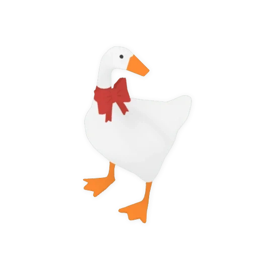 duck, goose, cheerful goose, pipe goose, goose in the game untitled goose
