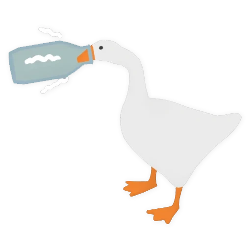 goose, goose stripes, cheerful goose, domestic goose, formatted goose