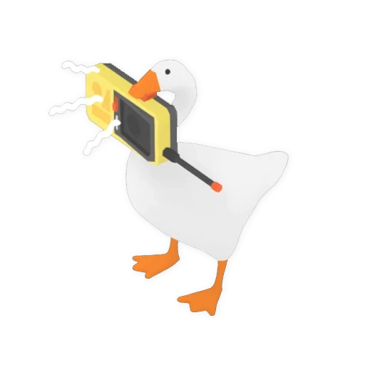 bebek, bebek bebek, printer 3d goose, angsa tanpa judul, goose in the game untitled goose