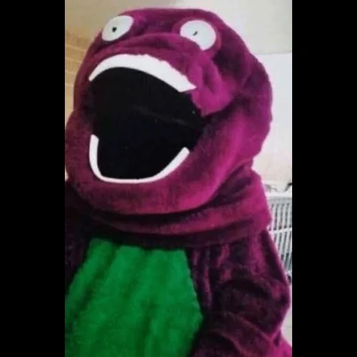 barney, twitch.tv, meme maledetto falò, barney il dinosauro, il più monossido di carbonio