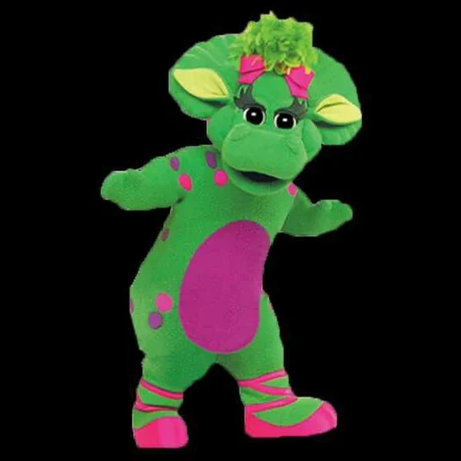 barney, baby bop, dinosaur barney plush, barney and friends baby bop, dinosaurus barney is his friends