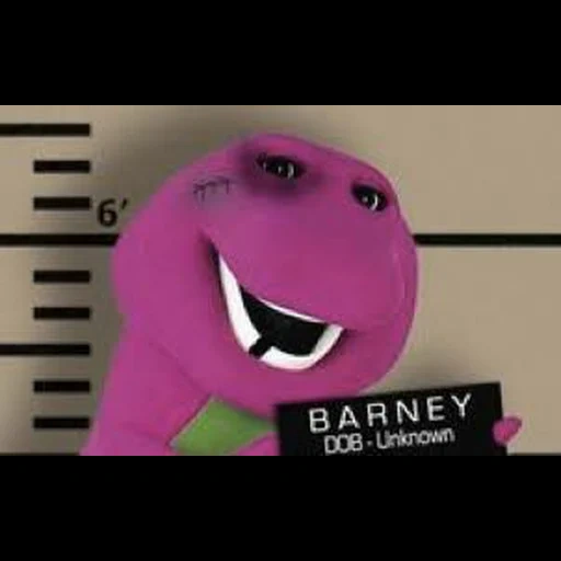 barney, barney os, barney-muging, elmo und barney, barney der dinosaurier