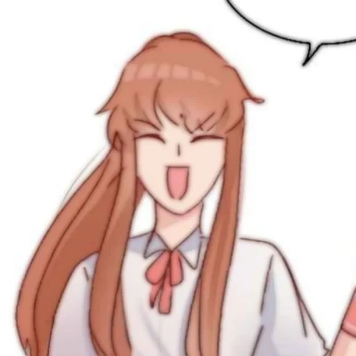 animación, arte de animación, creatividad de animación, personajes de animación, monica ddlc rojo