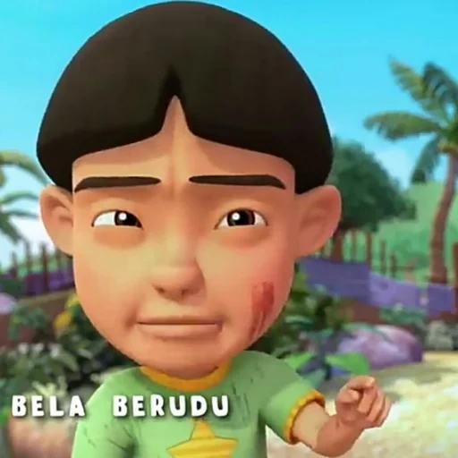 upin, wuping yipin, kartun lucu, upin dan ipin, ismail kamanik