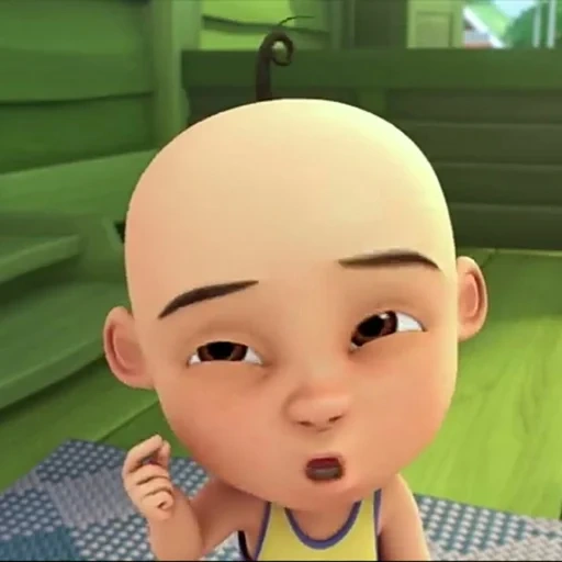 asiático, wu ping um produto, upin dan ipin, série de animação wuping, upin dan pin hari raya terbaru 2021 sub indo