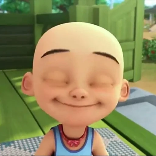 upin, wu ping um produto, série de animação, upin dan ipin, kak ros upin ipin