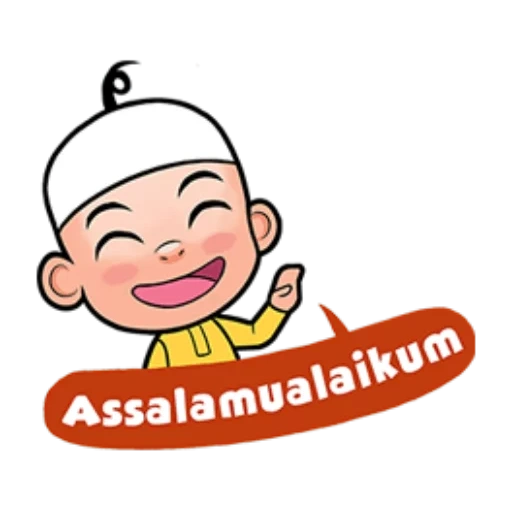 jeune femme, upin ipin, sekolah dasar, gambar kartun, assalamailikum