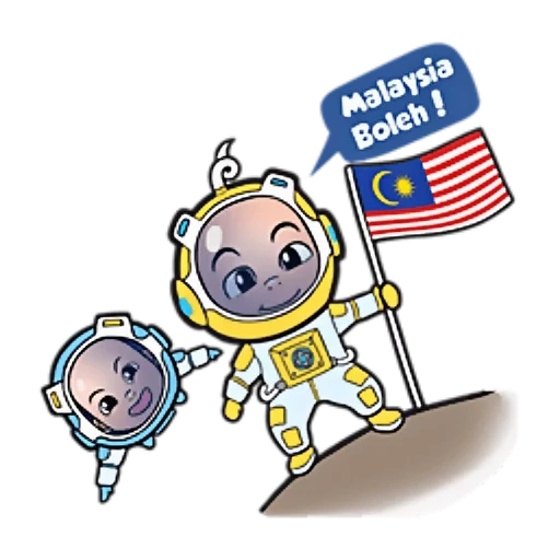 astronauta, espaço pintado, emblema do jovem astronauta, crianças pintadas no espaço, conquistador infantil espacial