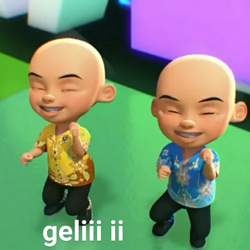 upin, asiatisch, ricky kor ray en ipin, laden sie goyang upin ipin herunter, upin ipin abenteuer beginnen