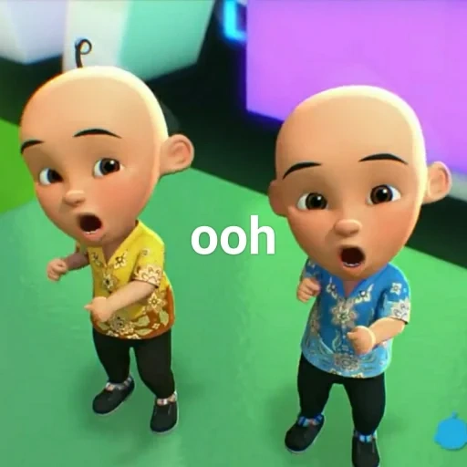 азиат, упин ипин, upin dan ipin, рики крор эн ипин, download goyang upin ipin