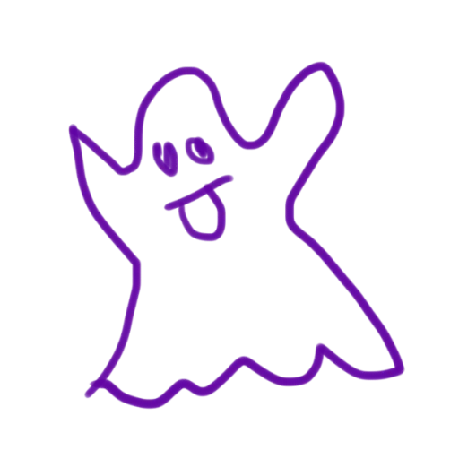 immagine, fantasma, il fantasma del contorno, disegno, ghost da colorare