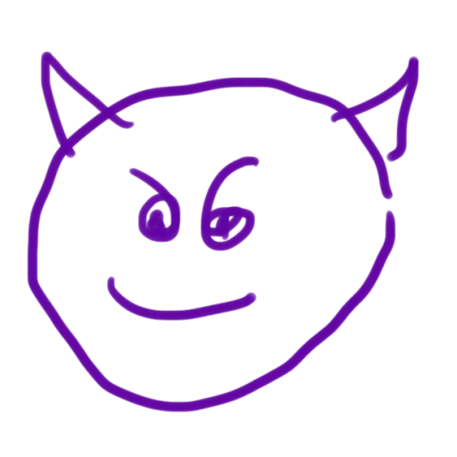 cat, smiling face demon, smiling face devil, sketch devil emoji, painted devil emoji