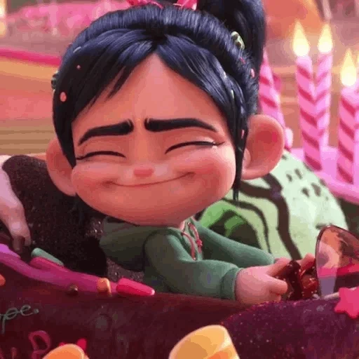 ralph, vaniglia e vaniglia, vaniglia e vaniglia, vanilop von muffin, vanellope von schweetz