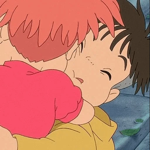 anime little fish ponyo, ponyo cliff fish, ponyo fish, small fish ponyo cliff stills, xiaoyu ponyo cliff lamian noodles