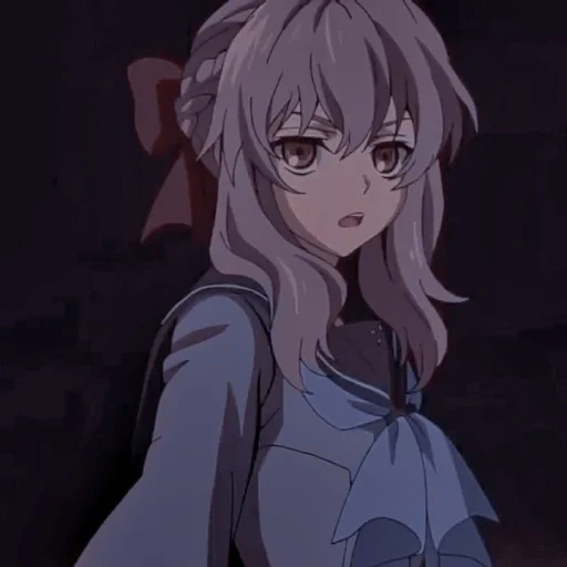 hilaji shinoa, cartoon characters, the last seraphim in anime, the last seraphim season 1, the last seraphim shinoa hiragi