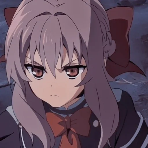 hilaji shinoa, cartoon characters, the last seraphim, the last seraphim shinoa, the last seraphim in anime