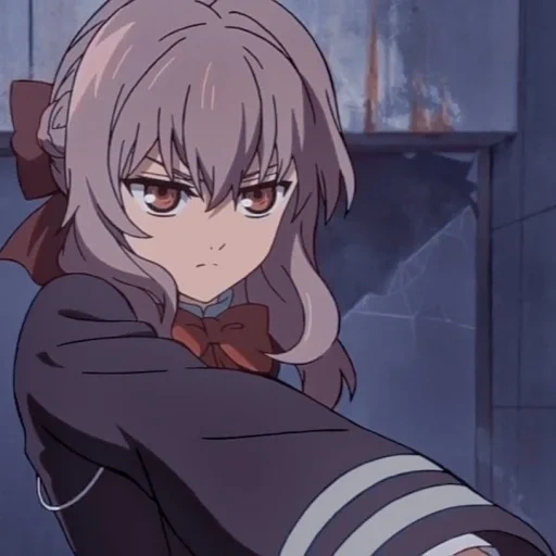 shinoa, anime, shinoa hiragi, personagens de anime, anime é o último serafim