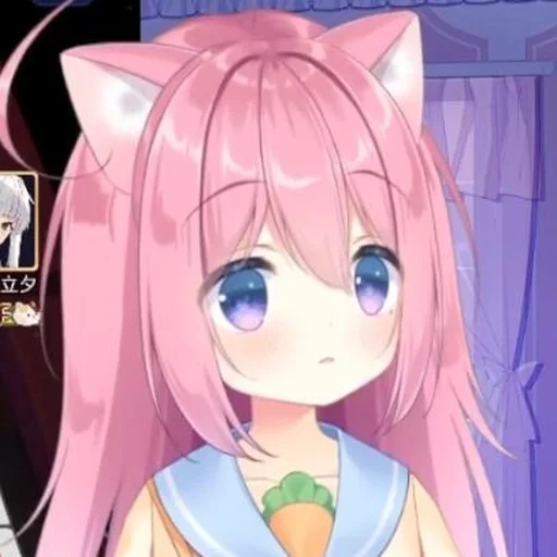 seni animasi, amino anime, anime girl, nekomiya hinata, pola lucu anime