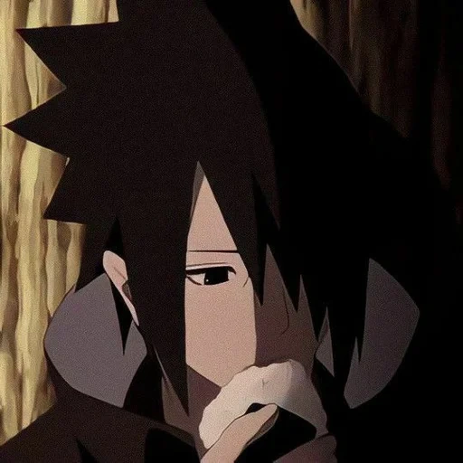 sasuke, naruto, sasuke, shinden sasuke, sasuke uchi-po tersenyum