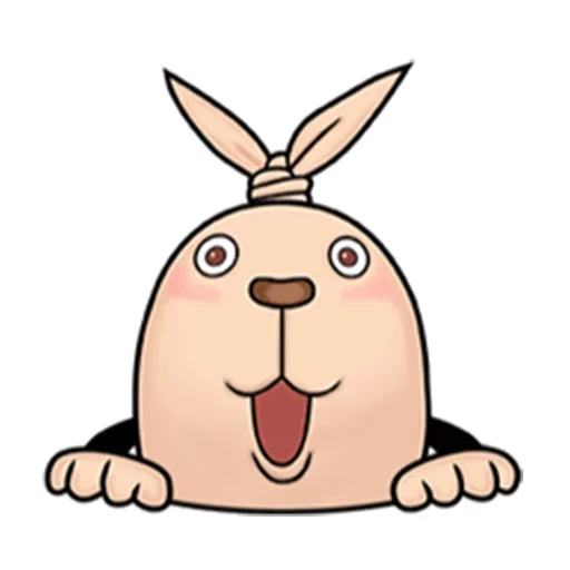 coniglio, usavich, la stecca, cartoon rabbit, illustrazione del coniglietto