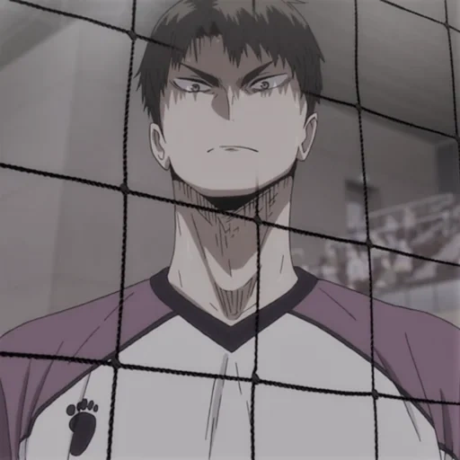 haikyuu, bola voli anime, badzhima dari kehidupan nyata, karakter anime voli, pemain voli anime levsha