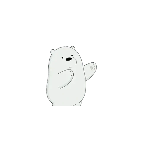 icebear lizf, the bear is cute, the bear is white, we bare bears white, we bare bears white bear