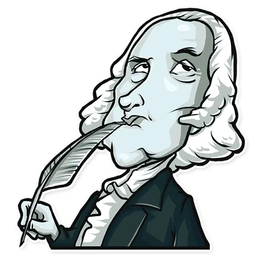 president, isaac newton, isaac newton art, george washington