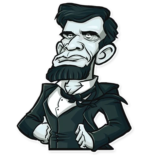 grandi menti, abraham lincoln, abraham lincoln art, abraham lincoln chibi