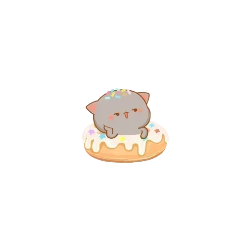 kucing, kucing kawaii, kitty chibi kawaii, gambar kawaii yang lucu, gambar kucing lucu