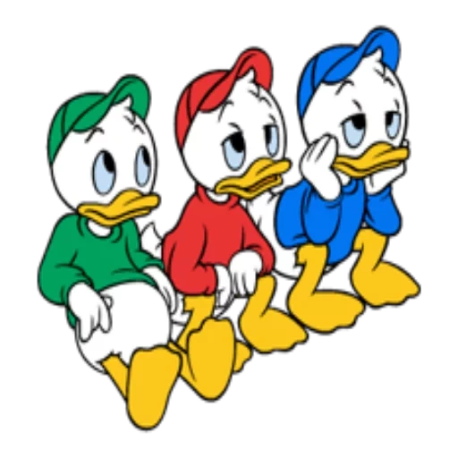 donald duck, dessins disney, personnages disney, trois canetons disney, donald duck billy willy dilly