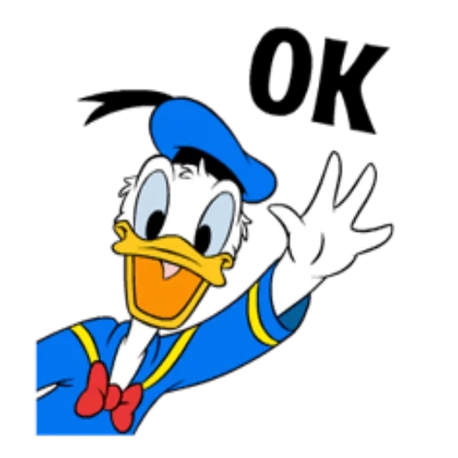 donald bebek, donald duck svg, donald duck 2019, stiker donald duck