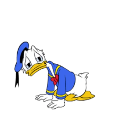 donald, pato donald, donald duck evil, donald duck está gruñendo, animación de donald duck