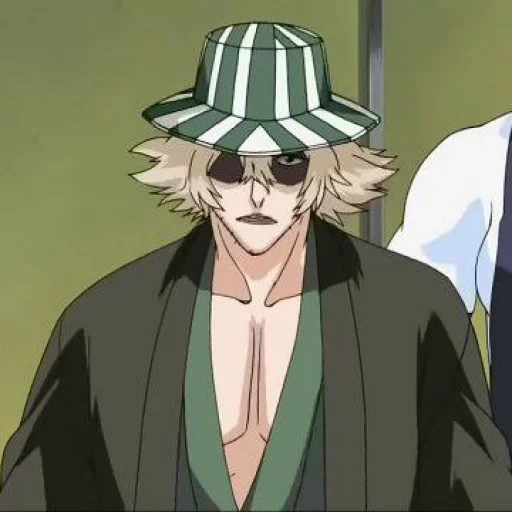 blich, urahara philza, blik 80 episode, anime characters, kisuke urahara philza