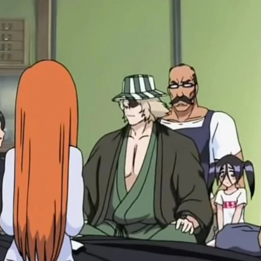 claquement, épisode blik 66, bleach film 1, personnages d'anime, personnages d'anime