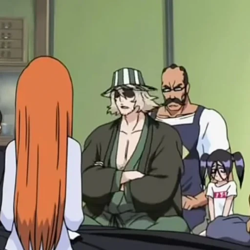 claquement, épisode blik 66, bleach film 1, personnages d'anime, personnages d'anime