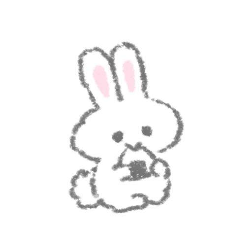 bunny, bunnies, bunny ciao, disegno di coniglio