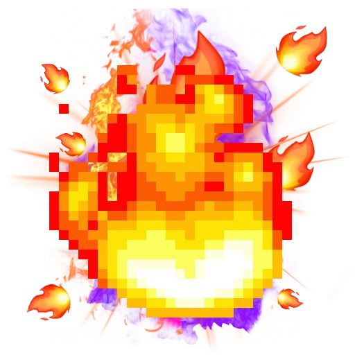 pixel explosion, explosion without a background, pixel fire, pixel explosion, explosion pixel art