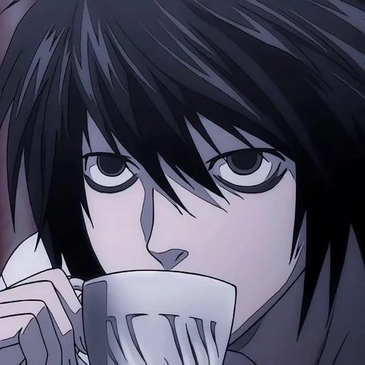 death note, nota di morte l, l nota di morte, ryuzaki death note, ryuga hideki death note